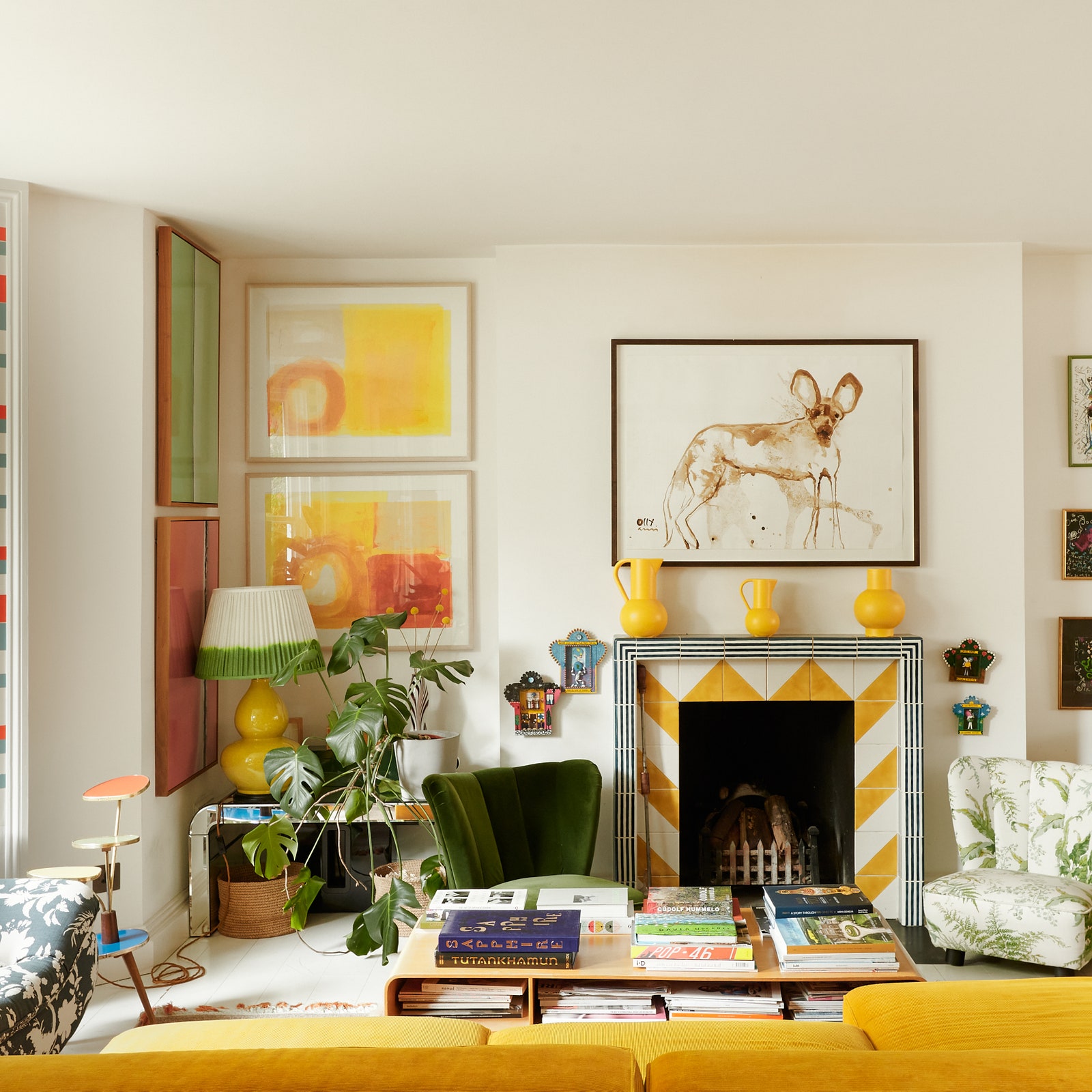 Travel editor Melinda Stevens' richly colourful London house