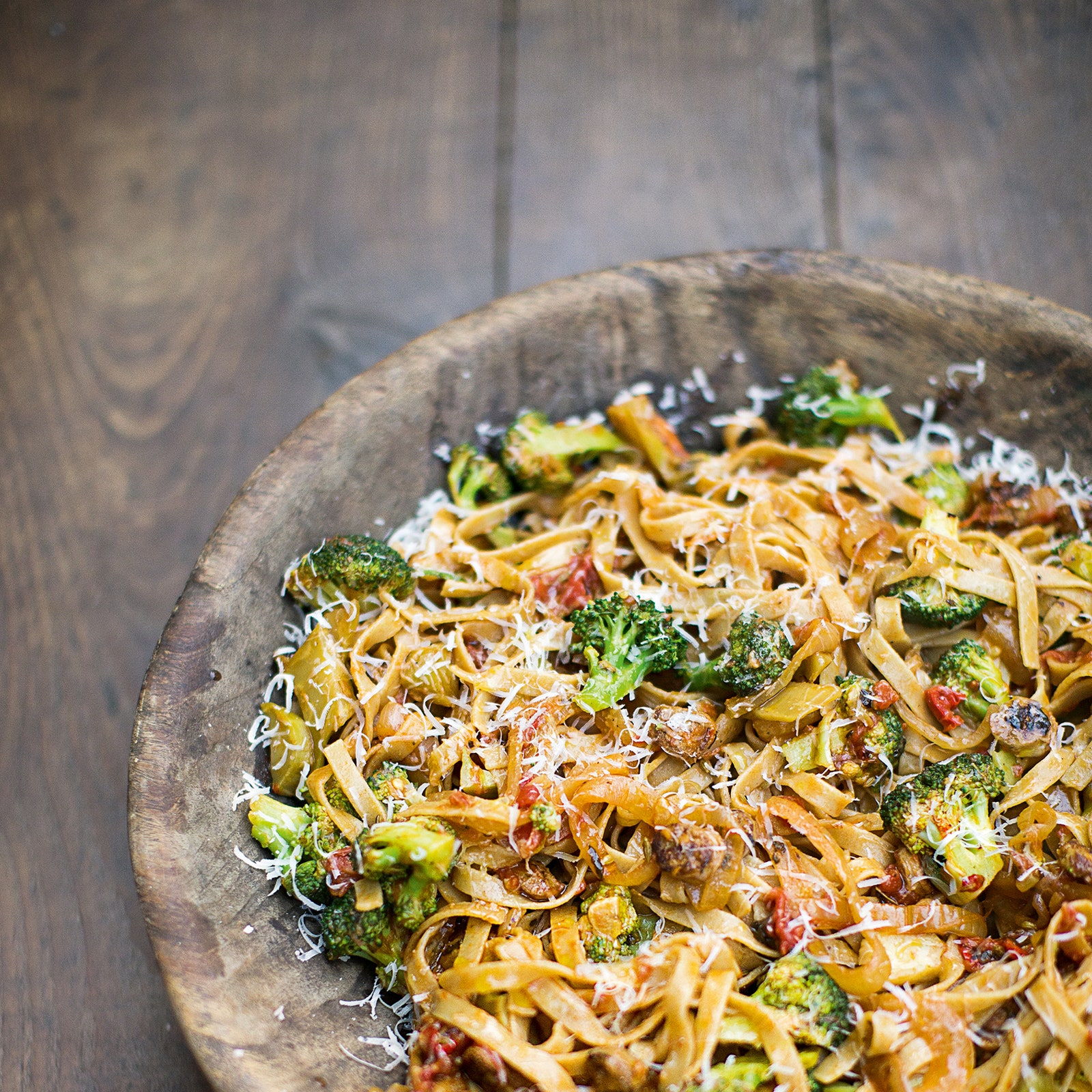 Sausage pasta with broccoli, chilli and tomatoes by Jamie Oliver