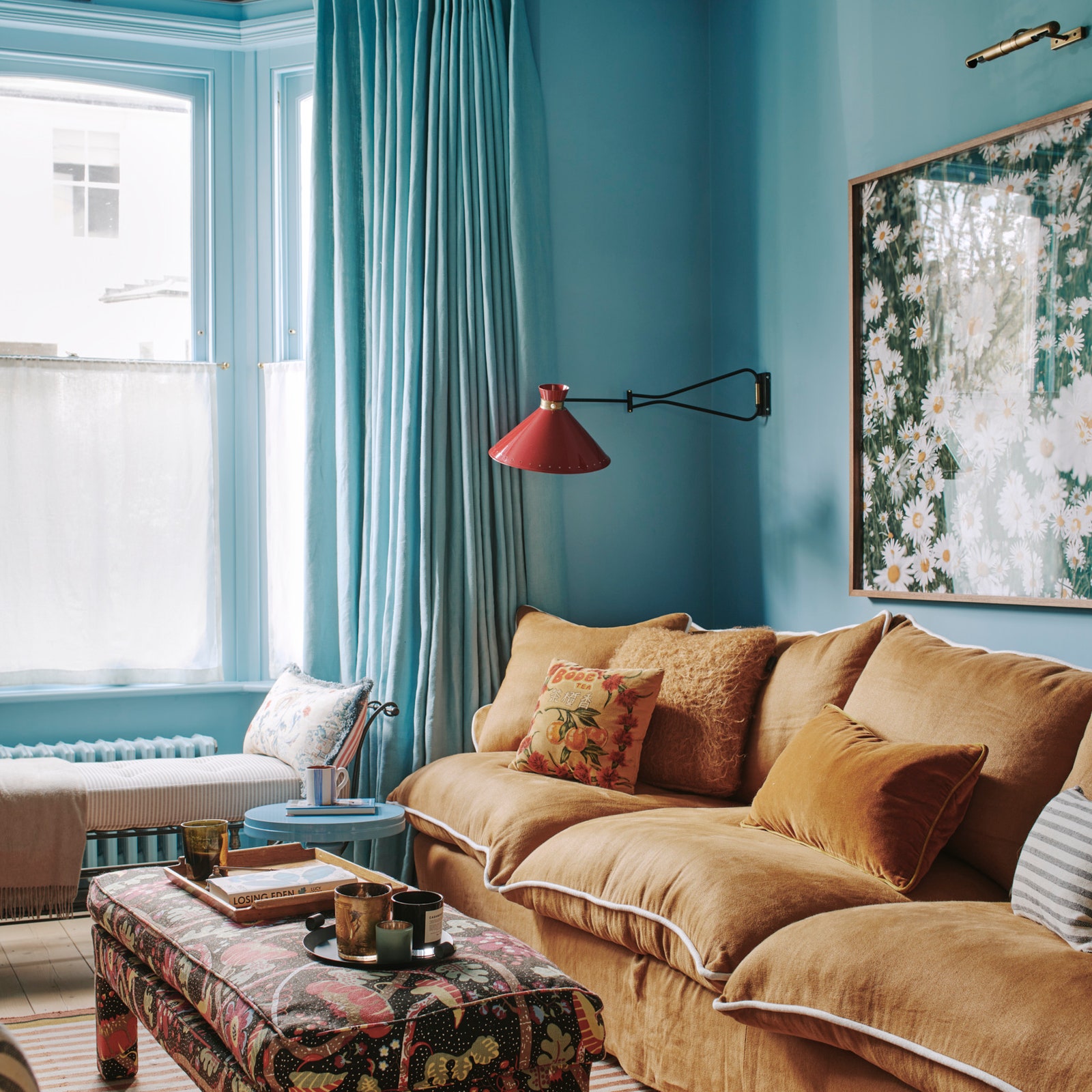 Get the look of Lucy Williams's blue sitting room